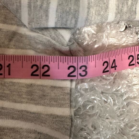 J Crew Mercantile 3/4 Bell Sleeve Crew Neck Striped Cotton Top Sz XXL NWT - Picture 7 of 8